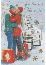 For A Special Brother And Sister-in-Law At Christmas With Love